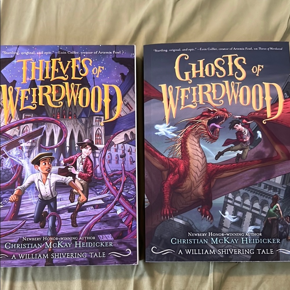 Weirdwood Book Set with Colorful Covers